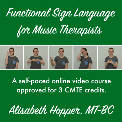 Functional Sign Language for Music Therapists